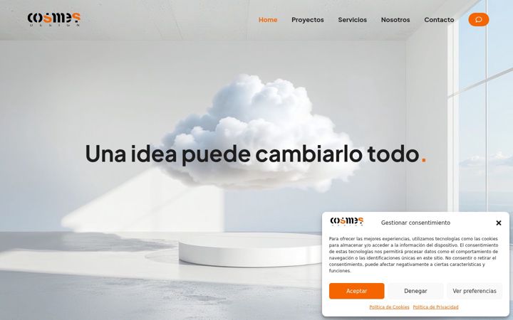 Screenshot of cosmes.es