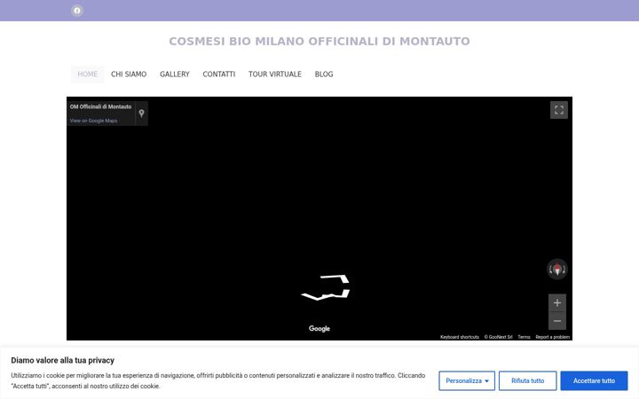 Screenshot of cosmesibiotoscana.milano.it