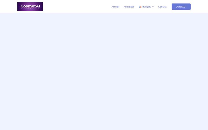 Screenshot of cosmetai.com