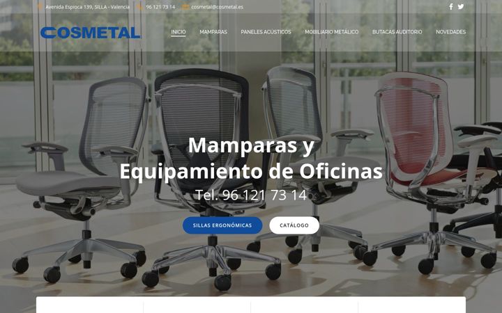 Screenshot of cosmetal.es