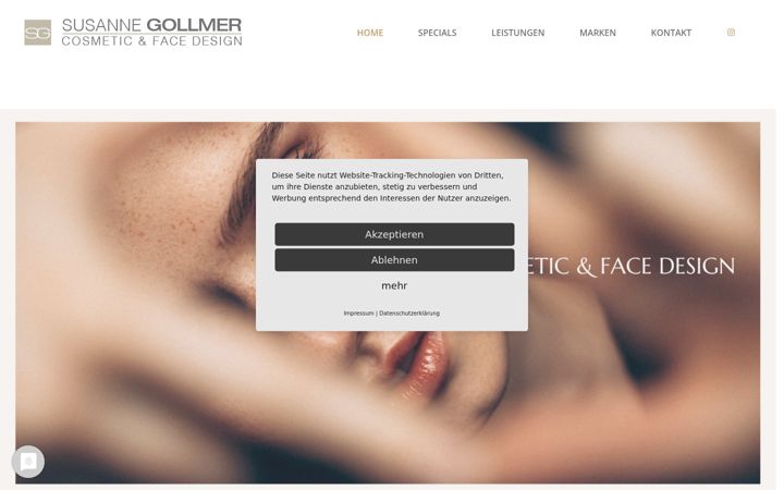 Screenshot of cosmetic-gollmer.de