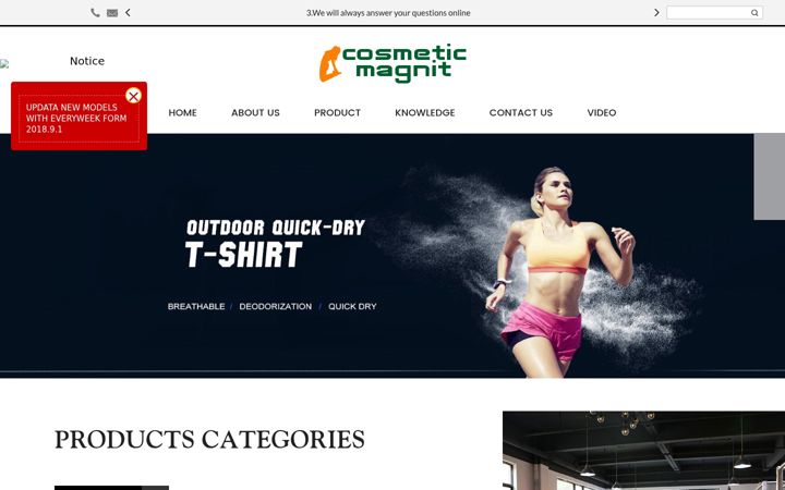 Screenshot stránky cosmetic-magnit.ru