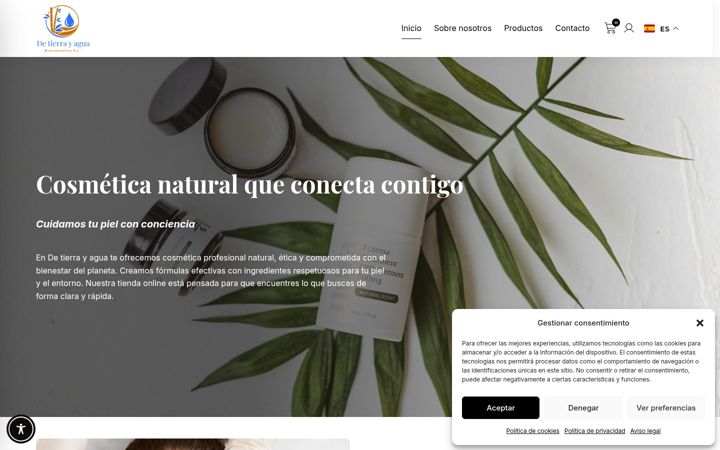 Screenshot of cosmeticaetica.net