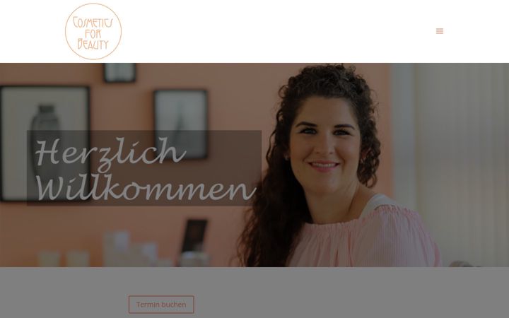 Screenshot of cosmetics-for-beauty.ch