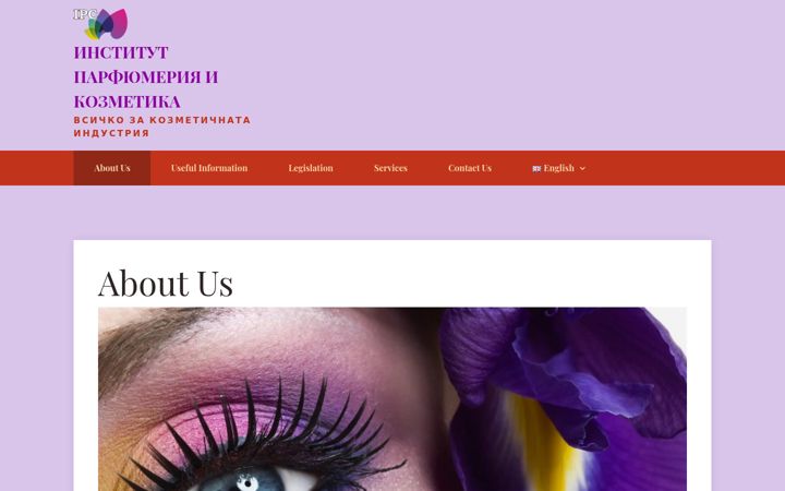 Screenshot of cosmeticsinstitute.eu