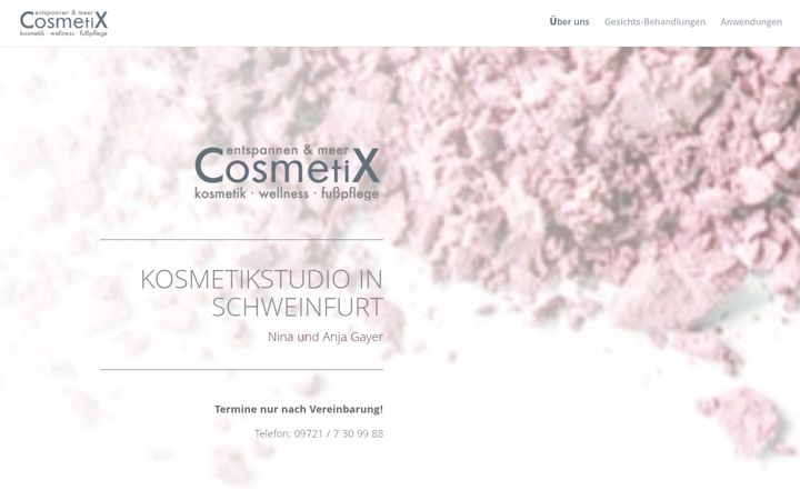 Képernyőkép: cosmetix-gayer.de