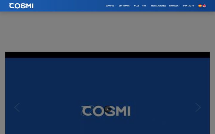 Screenshot of cosmi.es