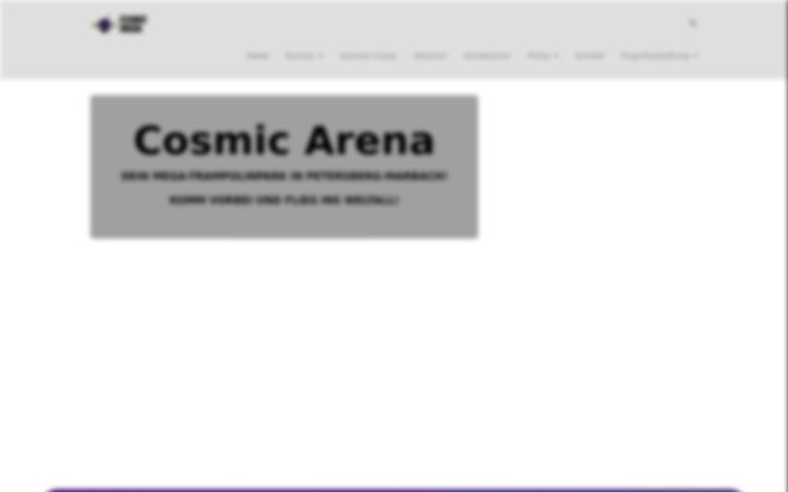 Screenshot of cosmic-arena.de