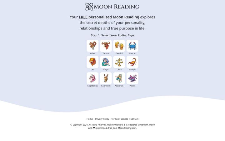 Screenshot of cosmic-pathway.com