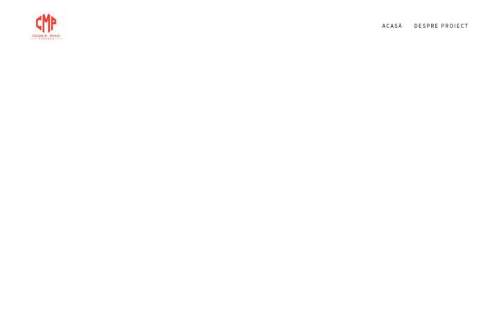 Screenshot of cosminpopescu.ro