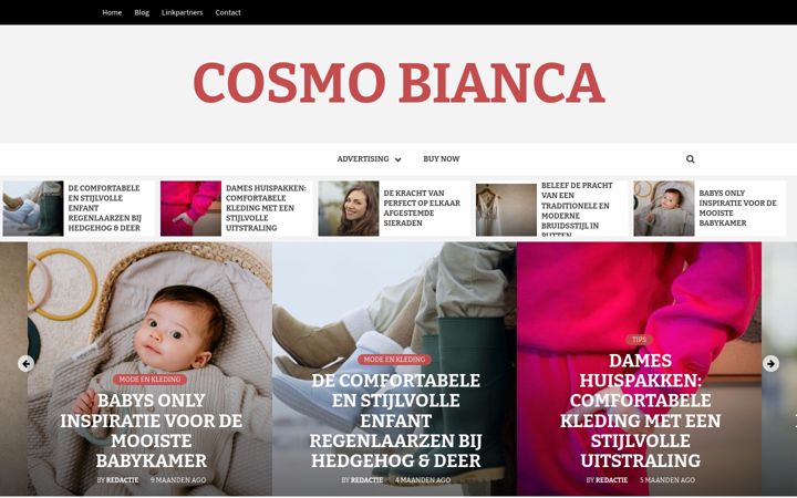 Screenshot of cosmo-bianca.nl