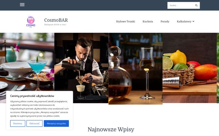 Screenshot of cosmobar.pl