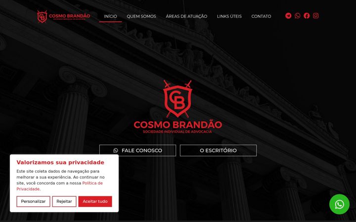 Screenshot von cosmobrandao.adv.br