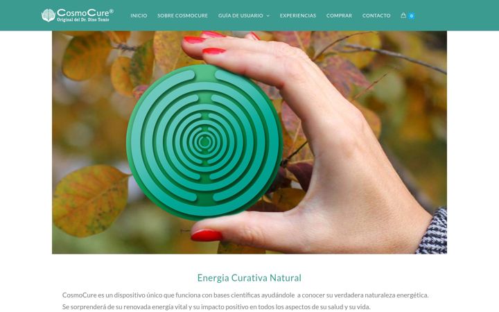 Screenshot of cosmocure.es
