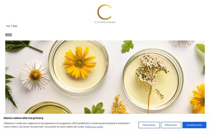 Screenshot του cosmofarma.it
