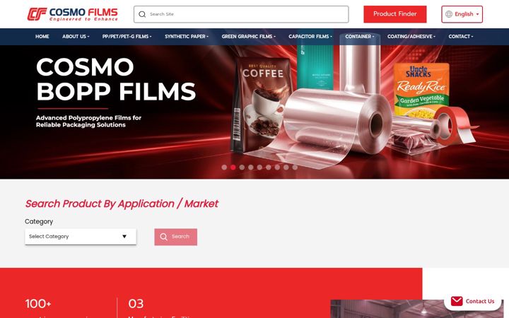 Screenshot of cosmofilms.fr