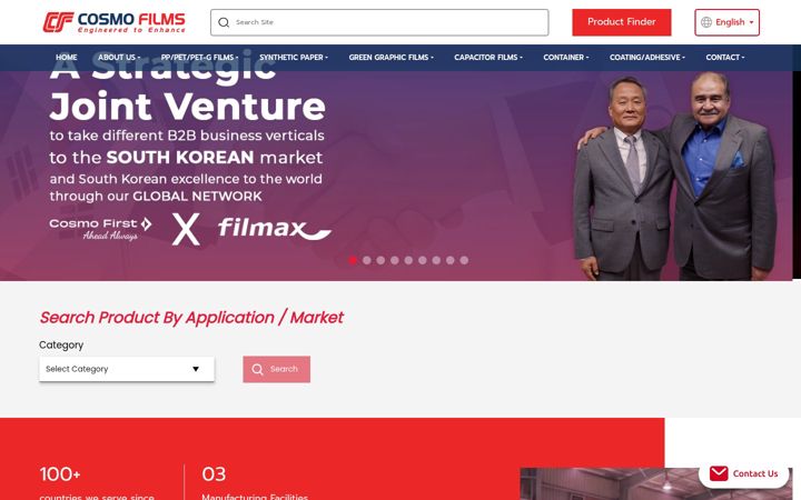 Screenshot of cosmofilms.it