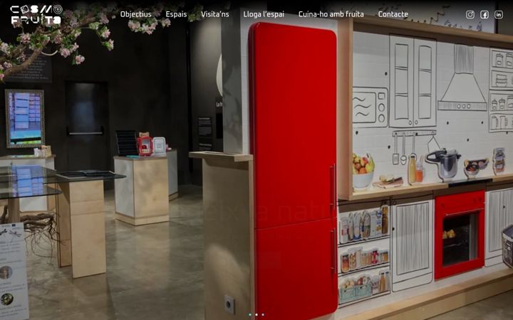 Screenshot di cosmofruita.cat