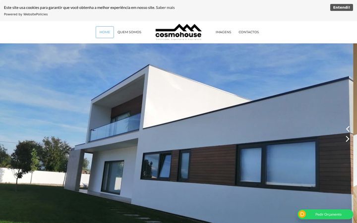 Screenshot of cosmohouse.pt