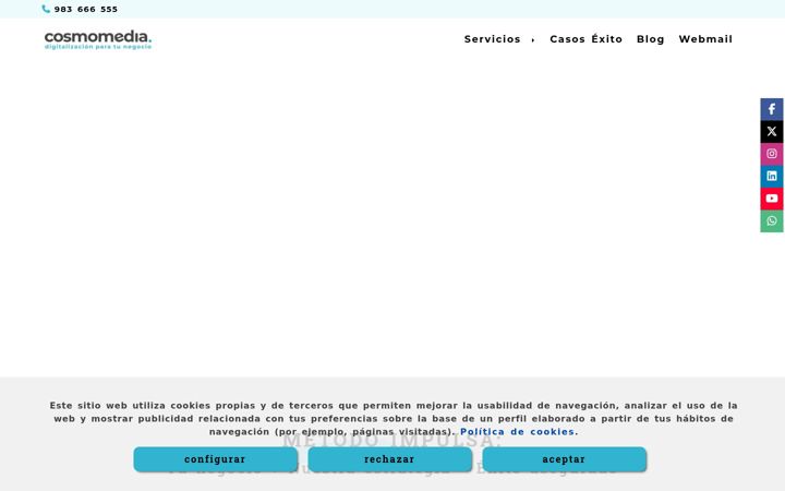 Screenshot ta' cosmomedia.es