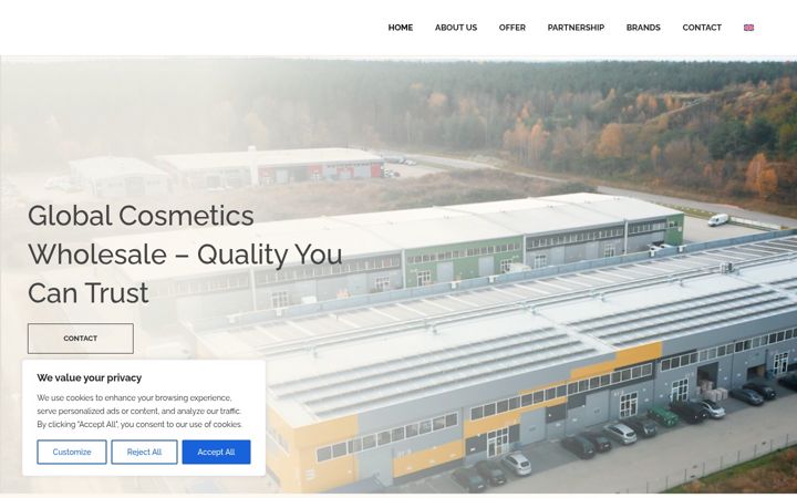 Screenshot of cosmono.eu