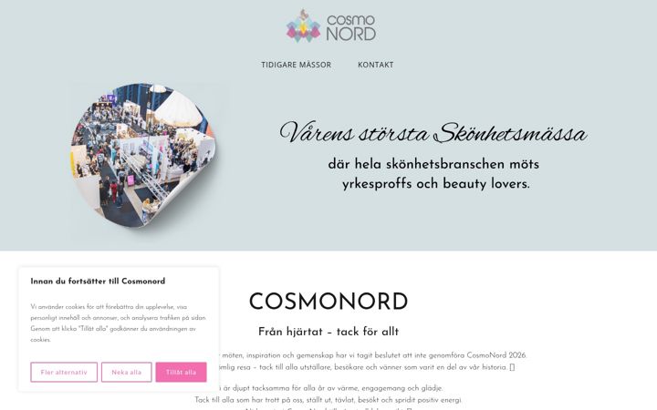 Screenshot of cosmonord.com