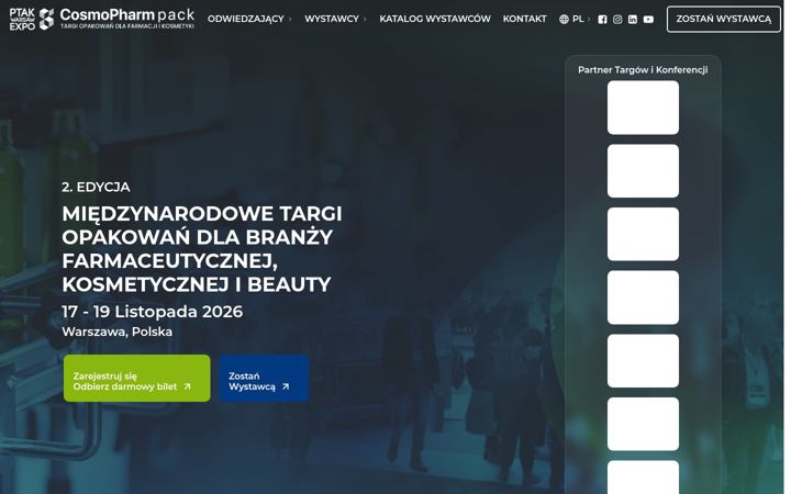 Screenshot of cosmopharmpack.com