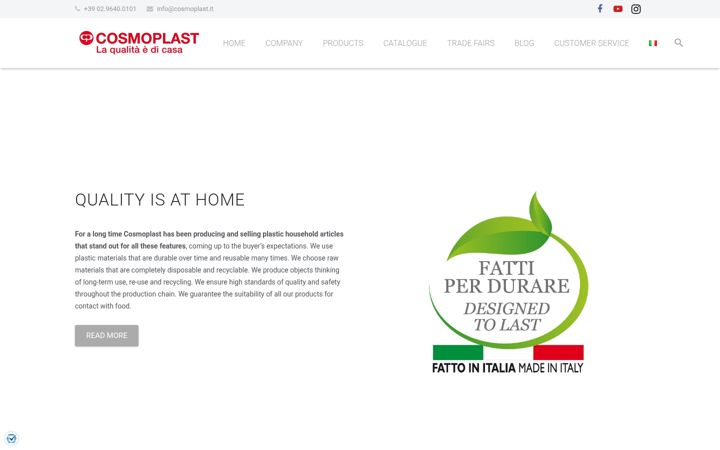 Screenshot of cosmoplast.it