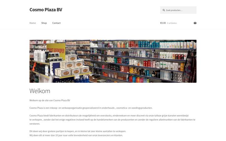Screenshot of cosmoplaza.nl