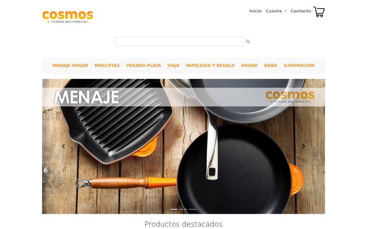 Screenshot of cosmosmultiprecio.com