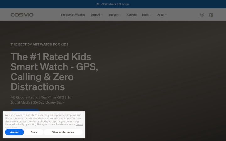 Screenshot of cosmotogether.com