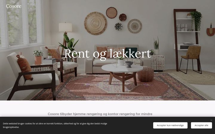 Screenshot of cosore.dk