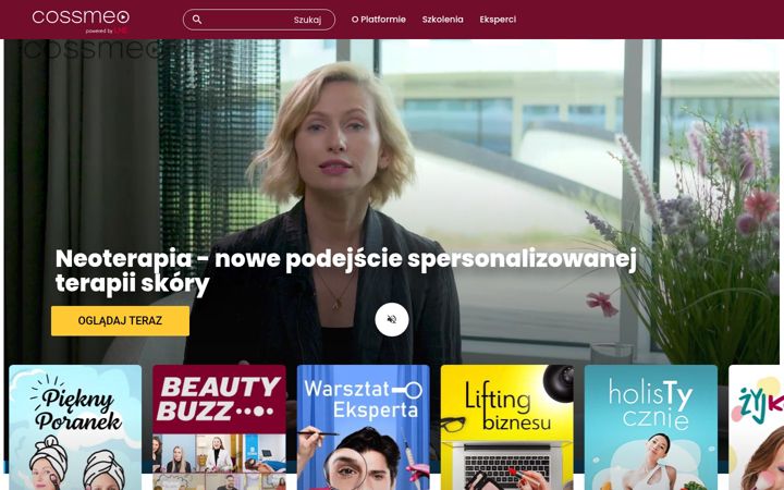 Screenshot of cossmeo.pl