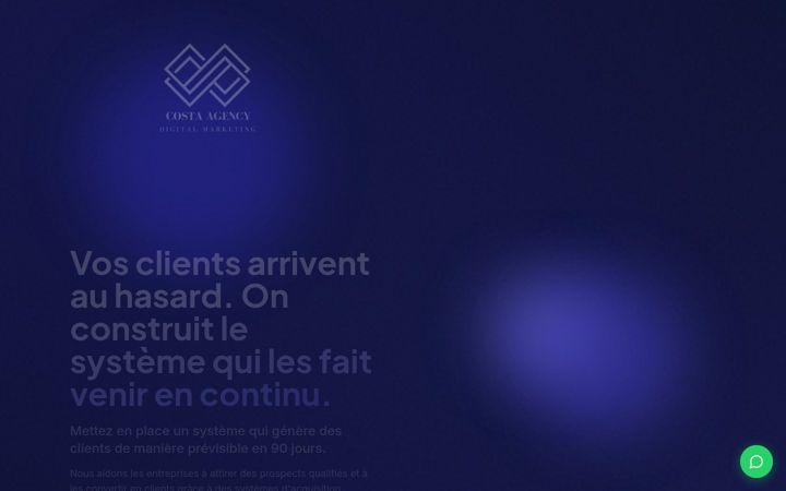 Screenshot of costa-agency.ch