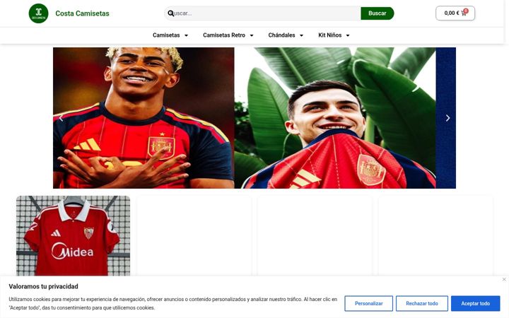 Screenshot of costacamisetas.es