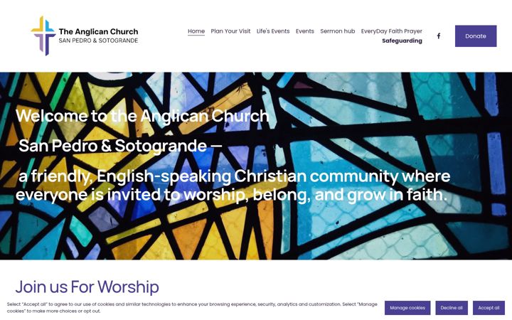Screenshot of costachurch.com