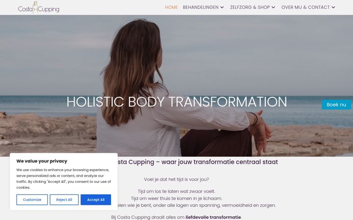 Screenshot of costacupping.com