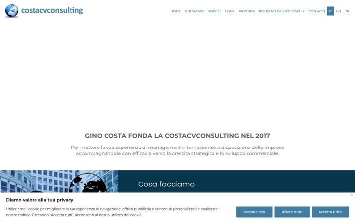 Screenshot of costacvconsulting.com
