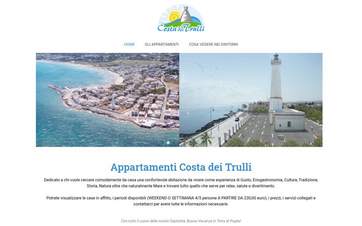 Screenshot of costadeitrulli.it