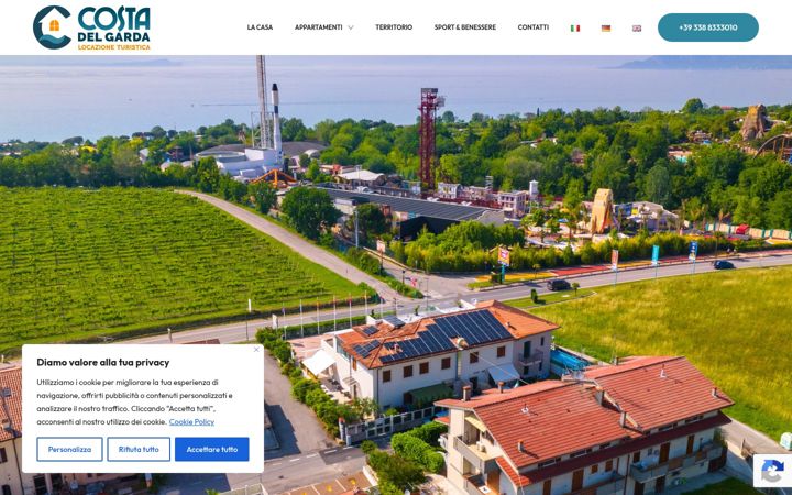Screenshot of costadelgarda.it