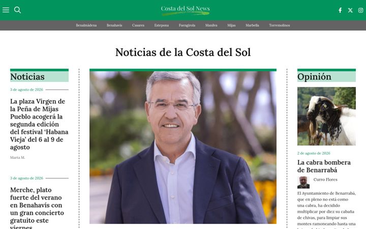 Screenshot of costadelsol-news.es