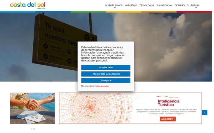 Screenshot of costadelsolmalaga.org