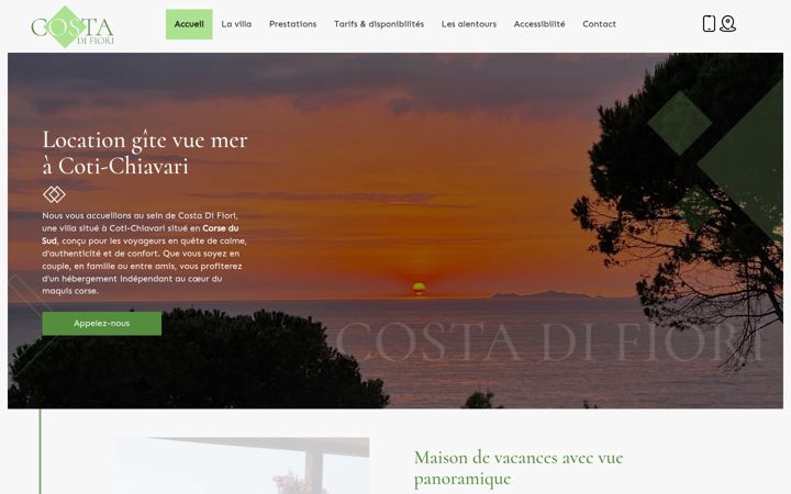 Screenshot of costadifiori-location.fr