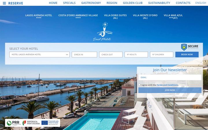 Screenshot of costadoiro.com