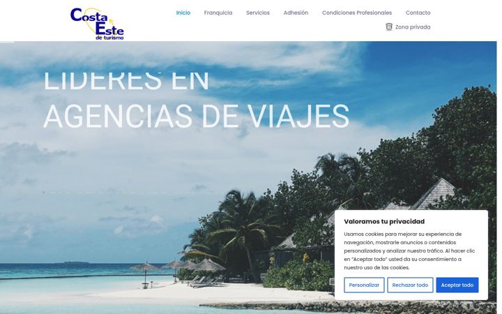 Screenshot of costaeste.es