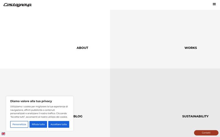 Screenshot of costagroup.net