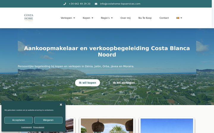 Screenshot of costahome-topservices.com
