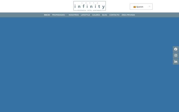 Screenshot of costainfinity.com
