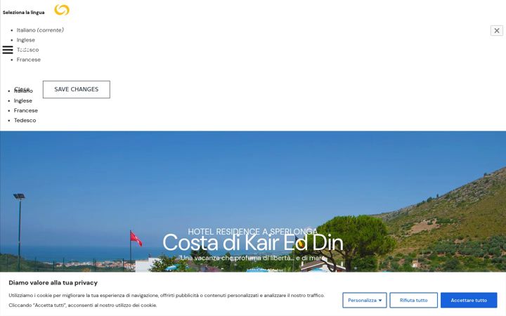 Screenshot of costakairsperlonga.it