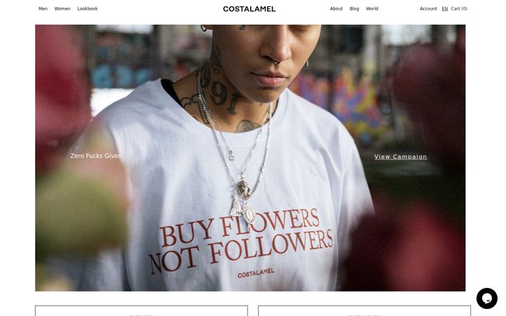 Screenshot of costalamel.com